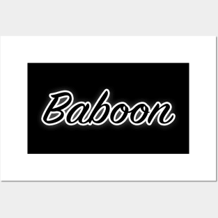 Baboon Posters and Art